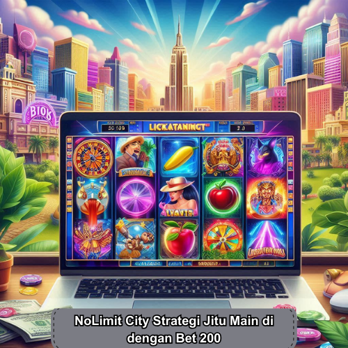 NoLimit City Strategi Jitu Main di  dengan Bet 200